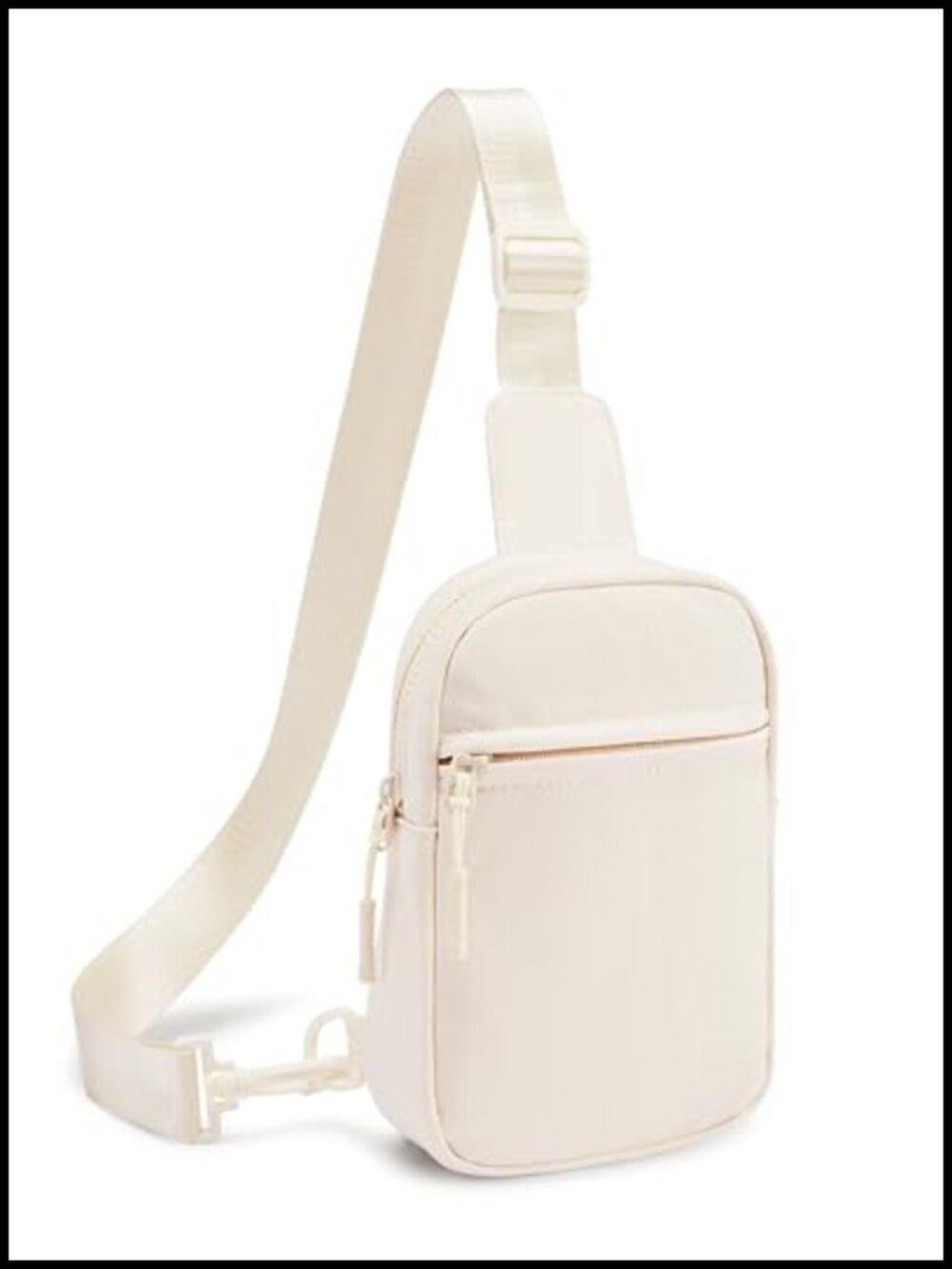 Small Sling Bag Crossbody Fanny Pack Chest Bag Waterproof Adjustable Strap